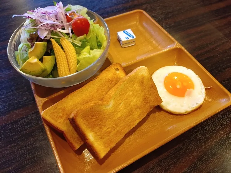 モーニングのフード